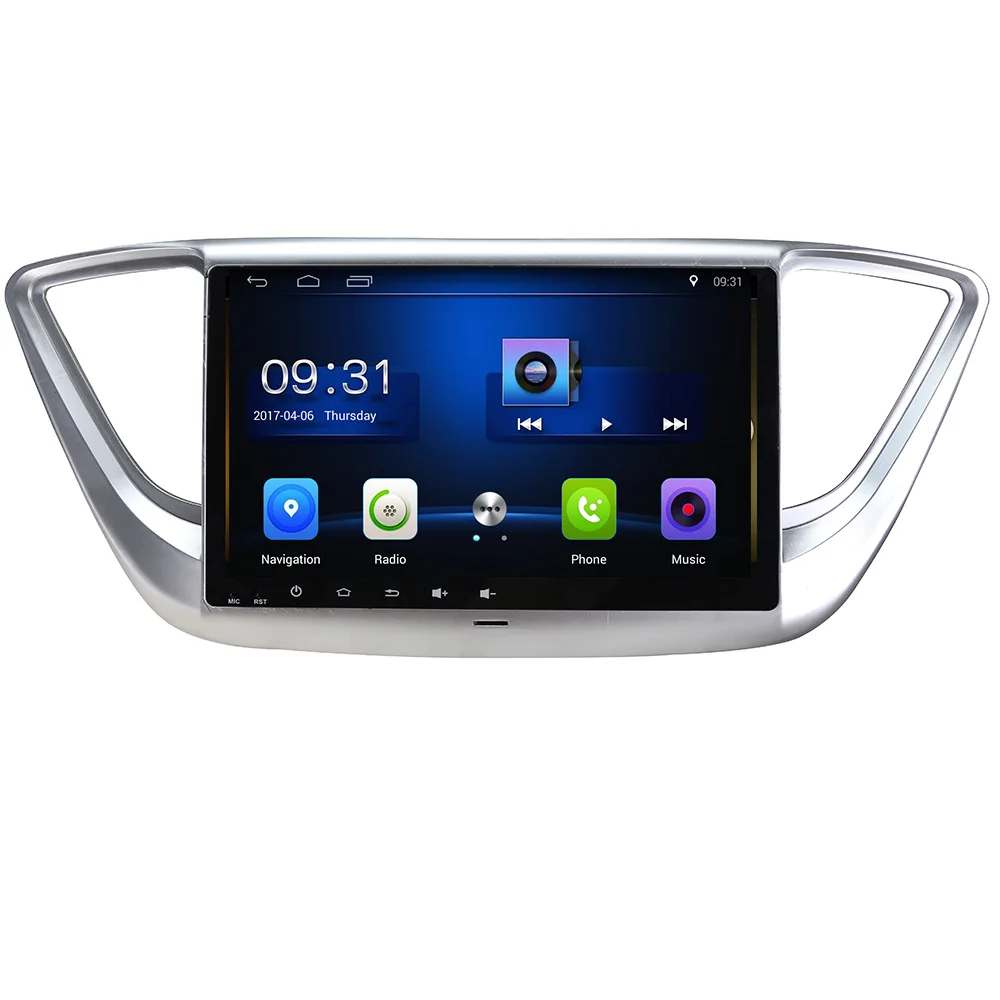 Android 10 автомобильный dvd-плеер для hyundai verna solaris accent 2016 2017 2018 2019 радиоприемник