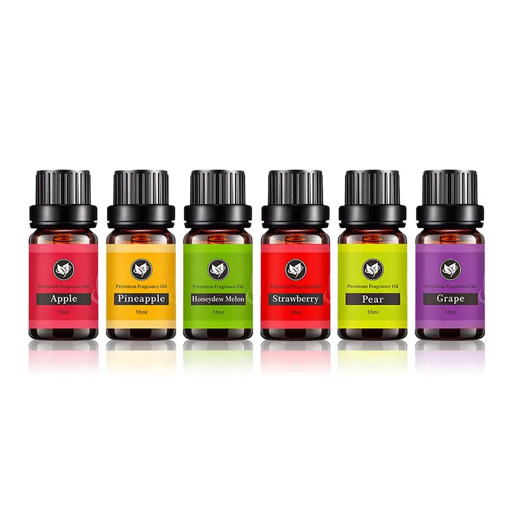 

Essential Oil Set For Skin Fruity Aromatherapy 100 Pure Therapeutic Grade Oils For Diffuser Humidifier Massage Fruity Essentia