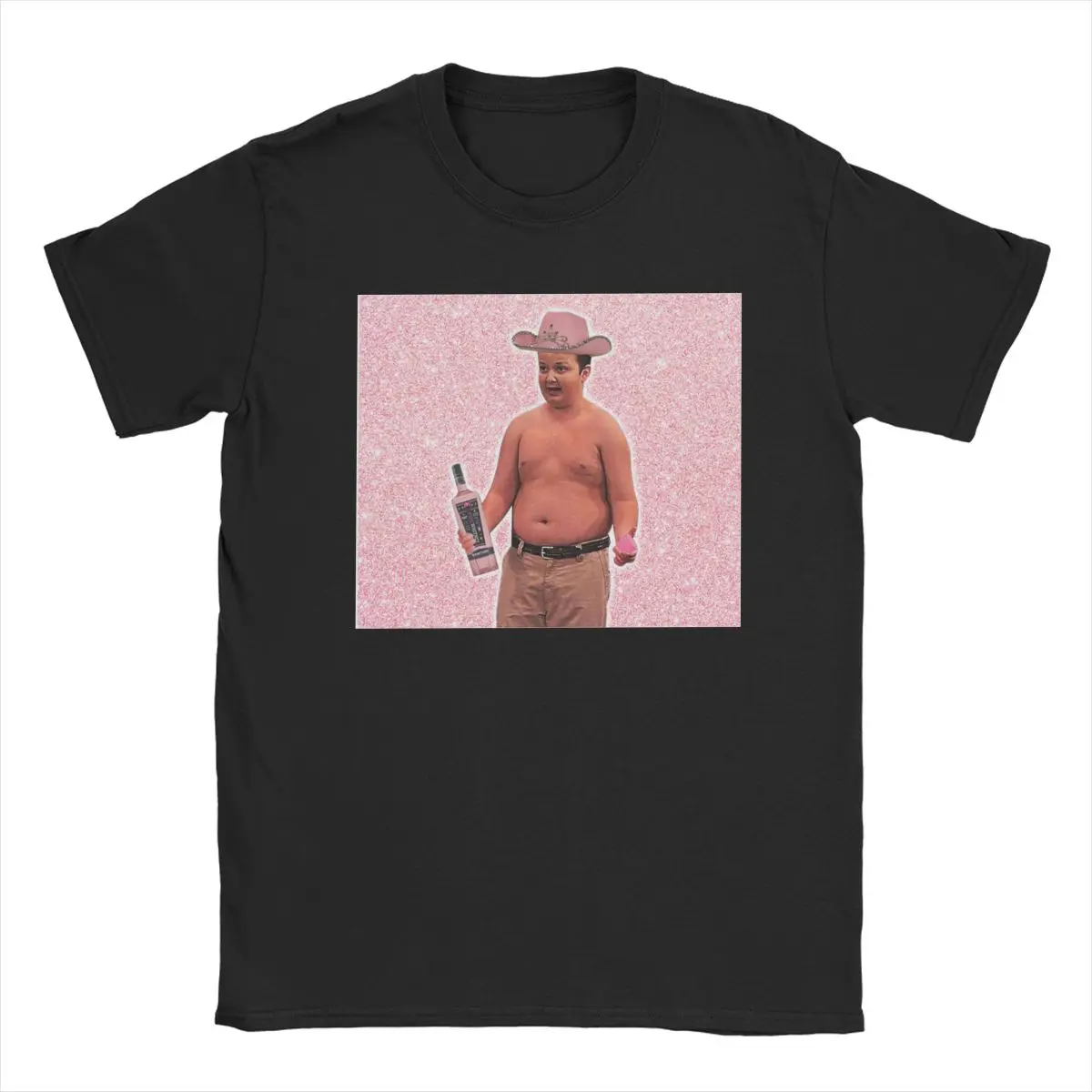 

Funny Gibby Pink Whitney T-Shirts for Men Women Crewneck Cotton T Shirt Funny Icarly Meme Short Sleeve Tee Shirt Summer Clothing