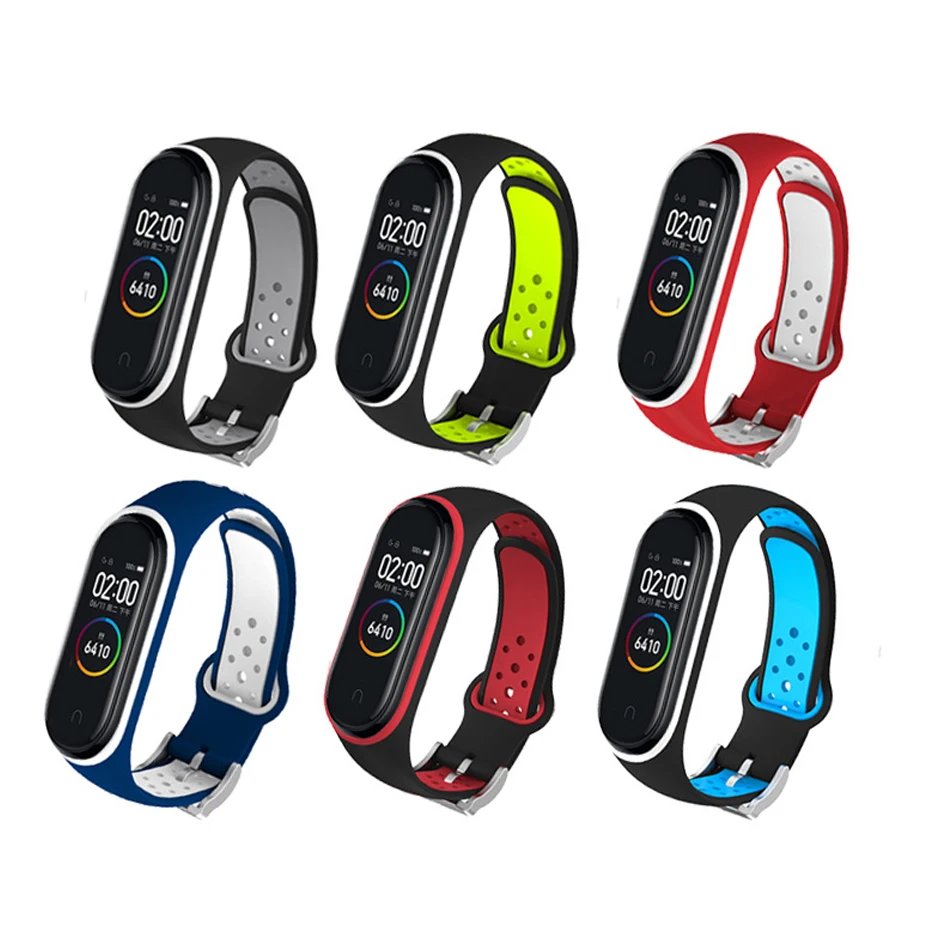 

Смарт-браслет M4 Plus с цветным экраном, пульсометром, фитнес-трекером, тонометром