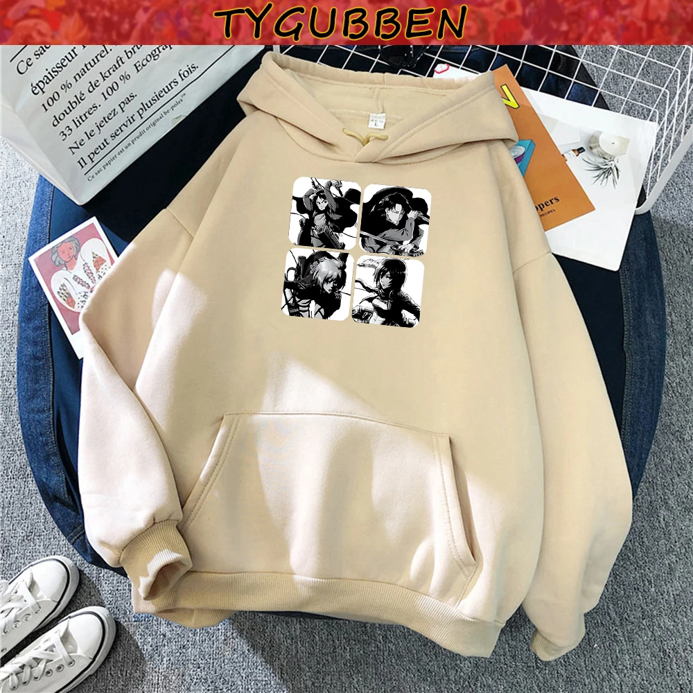 

Худи женское оверсайз с принтом из японского аниме «атака на Титанов»