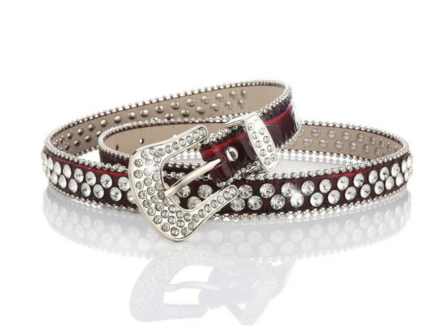 Новые белые ceinture femme 105 см 2021 стильные экокожа (полиуретан) на поясе Стразы низкая