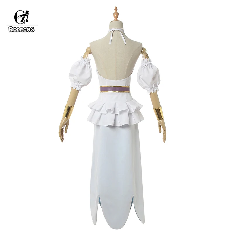 ROLECO аниме осторожно герой Косплей Ristarte косплей костюм белая синяя юбка