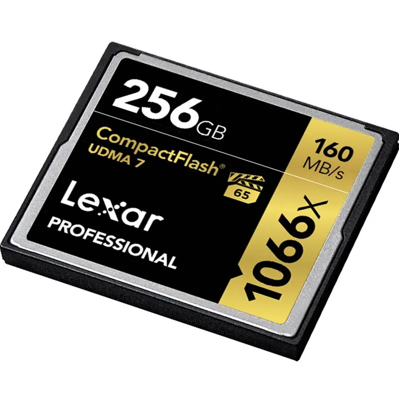 100% оригинальная карта памяти Lexar CF UDMA 7 Max 256 ГБ 128 Гб 64 32 160 МБ/с./с 1066X
