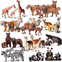 simulation african wild lion simulation animals tiger elephants action figure farm animal figurines model educational toys