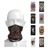 cycling face mask headwear skeleton skull wrap scarf neck bandanas ski sport hiking scarves 3d printing breathable magic bandana