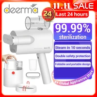 deerma handheld steamer hs007 eu plug portable clothes garment steam ironing 160 degree high temperature fast steam iron machine