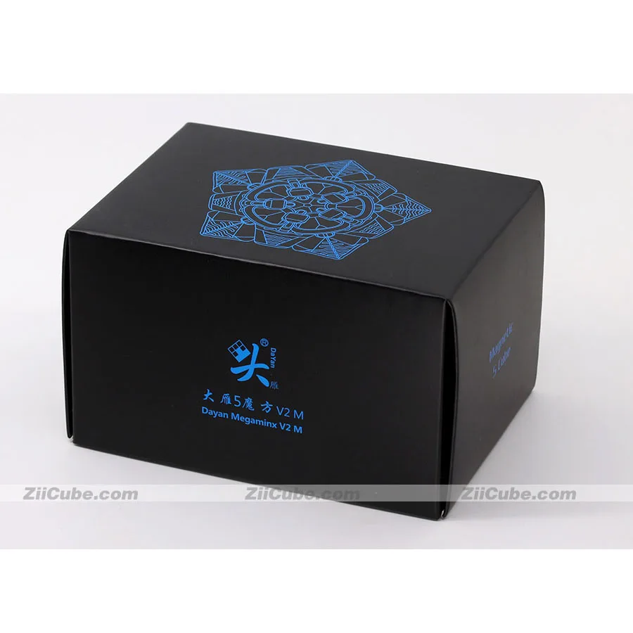 Dayan-cubo magn&eacute;tico Megamin 3x3 V2M, dodecaedro magn&eacute;tico, Stickerless Megaminxeds, juguete de descompresi&oacute;n profesional, juego de sabidur&iacute;a Twist-4