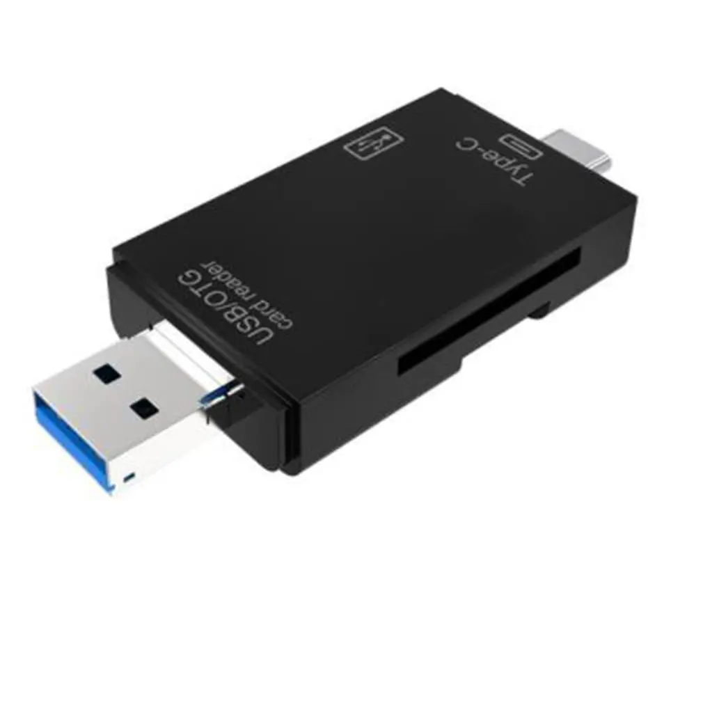 

Флэш-карта памяти Устройство для чтения карт SD TF USB 3.0 Type C адаптер Многофункциональный кардридер для Micro SD TF флэш-памяти с двумя слотами