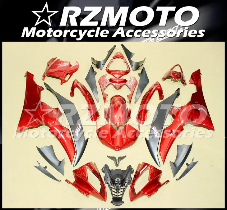

Инъекций Новый ABS весь обтекатели комплект подходит для YAMAHA YZF-R6 2008 2009 2010 2011 2012 2013 2014 2015 2016 R6 Изготовленный На Заказ Красное глянцевое пресс