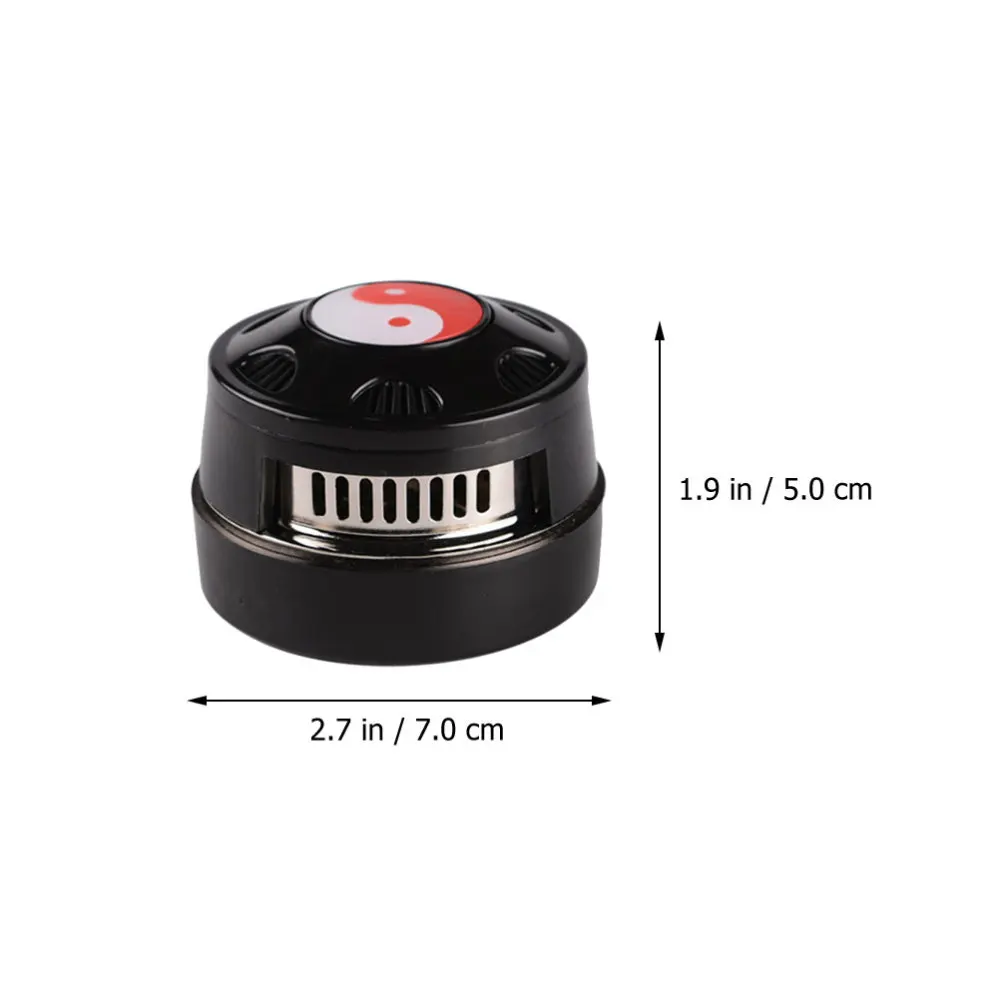 

2Pcs Stainless Steel Moxa Cone Burner Moxibustion Box for Muscle Pain Relief