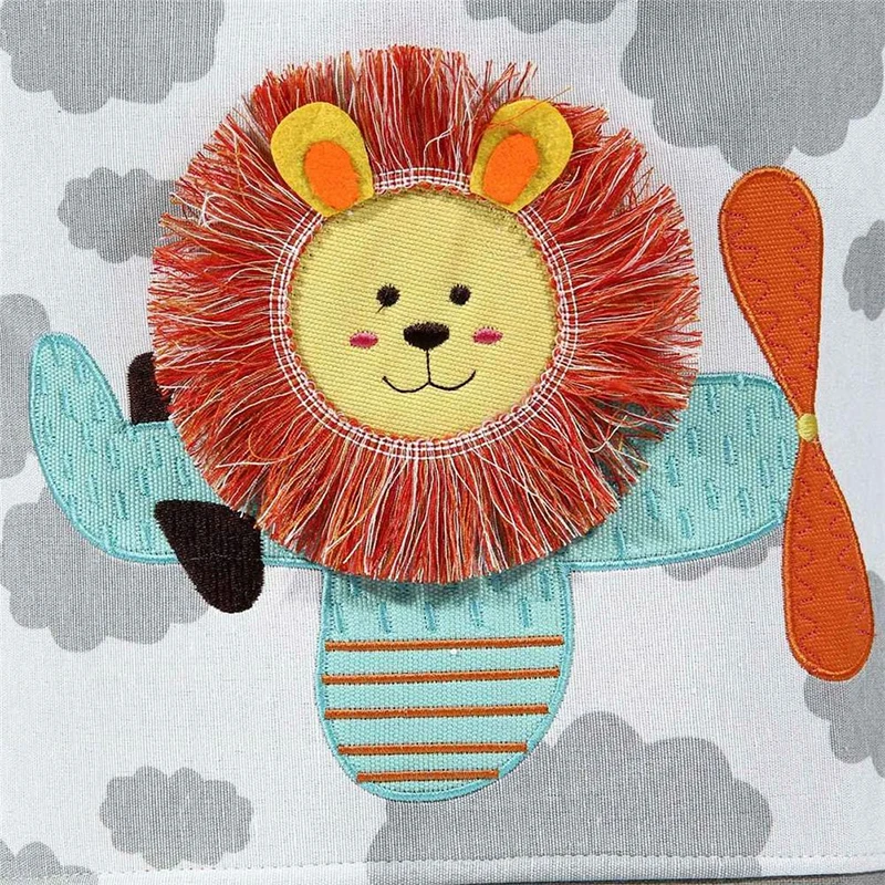 Корзина для белья корзина грязной одежды хранения льва жирафа детских игрушек