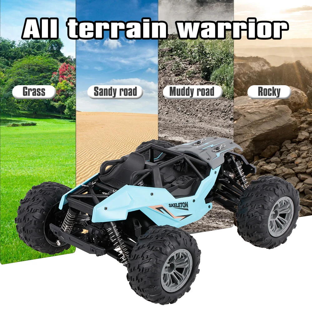 1:16 RC Crawler 2 4 ГГц 4WD 40 км/ч высокоскоростной внедорожный Радиоуправляемый