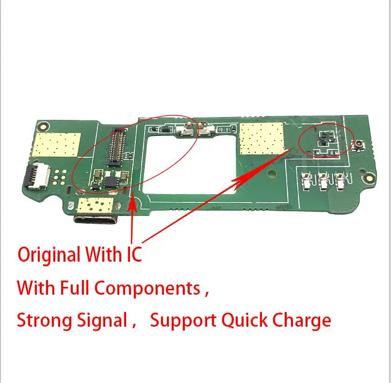 Original Quality Новинка для htc Desire 620 620G 820 mini USB зарядное устройство зарядный порт док-станция разъем гибкий кабель Замена платы - Цвет: Original Quality