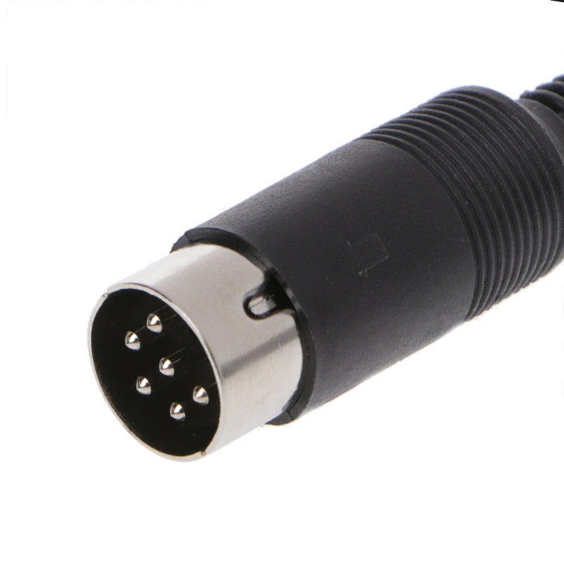 Штекерный разъем DIN 3/4/5/6/7/8 штырьковое Крепление Шасси для кабеля QXNB |
