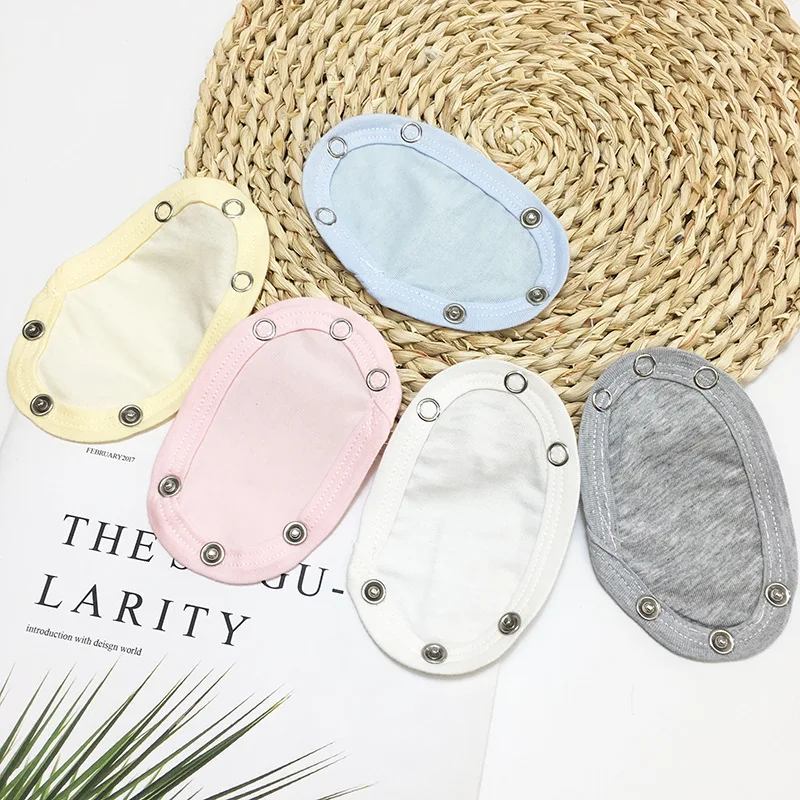 

5pcs Cute Baby Boys Girls Romper Extender Kids Romper Partner Super Utility Bodysuit Jumpsuit Diaper Romper Length Extension
