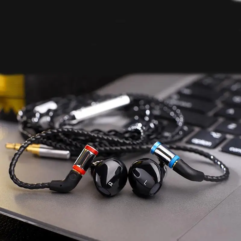 Senfer KP220 полуакустический Динамический HIFI музыкальный монитор DJ Studio спортивные Сменные наушники MMCX кабель