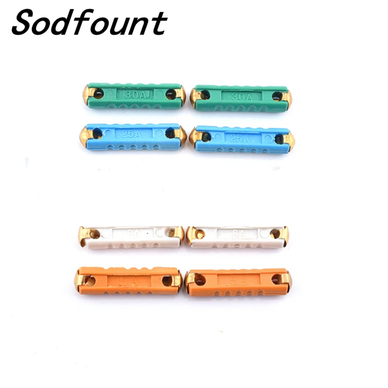 Европейский автомобильный предохранитель GBC 5-30 А 6 мм континентальное лезвие