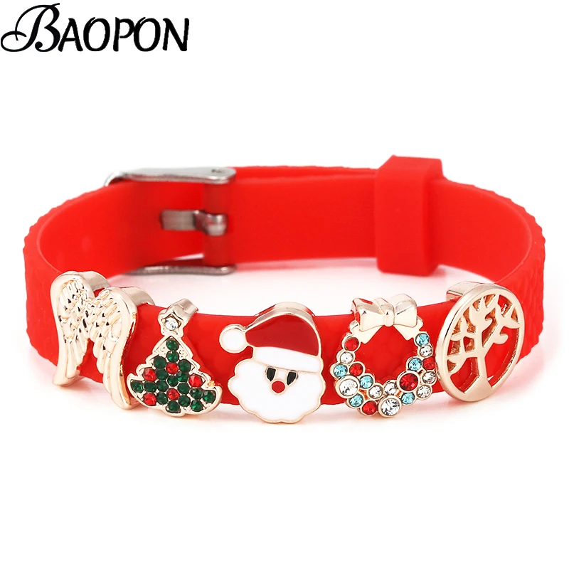 Сетчатый Браслет с Санта-Клаусом 10 мм | Украшения и аксессуары