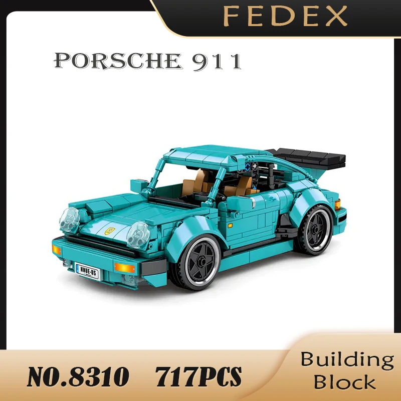 

8310 High-tech Creator Building Blocks Bricks Gree Racing RC Roadster Model Sports Car MOC Toys for Children Birthday Presents
