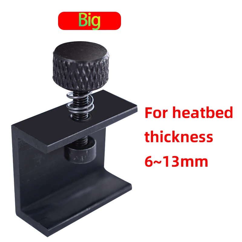 4 шт./лот зажим горячей кровати стеклянный фиксатор Нержавеющий стальной для