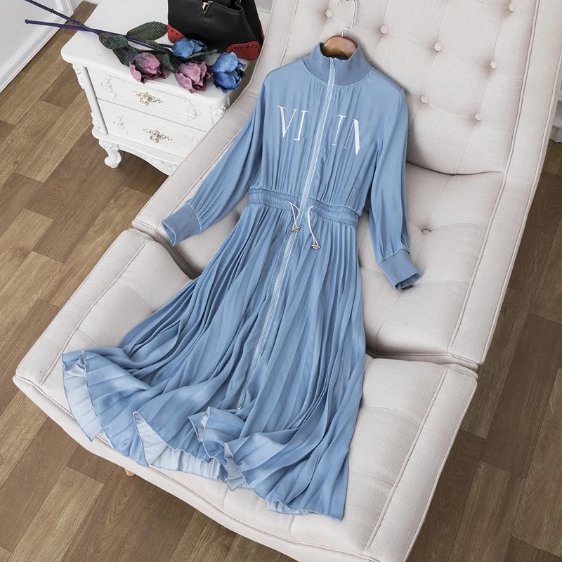 OllyMurs сексуальное облегающее женское платье с высоким воротом ТРАПЕЦИЕВИДНОЕ