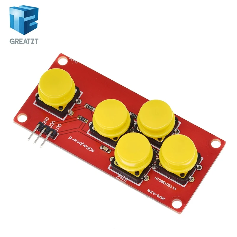 Клавиатура AD имитация пятиклавишного модуля аналоговая кнопка для платы