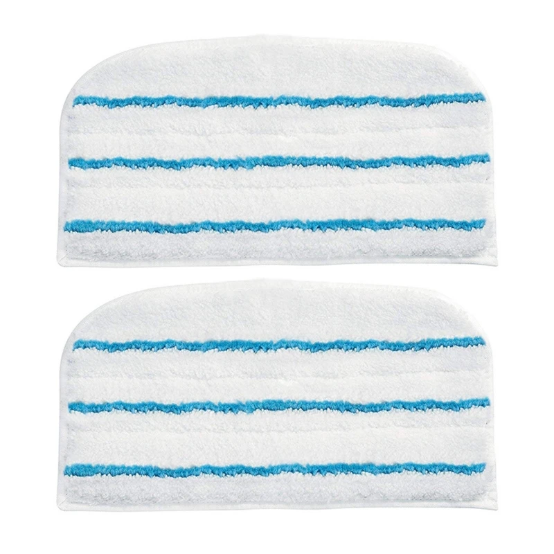 

2pcs Replacement Wipping Mop Microfiber Cleaning Cloth for FSM1610 1630 Steam Mop Non Abrasive Highly Absorbent Cloths N58D