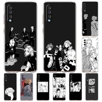 tokyo revengers silicone clear case for samsung a50 a10 a30 a70 a20s m31 m30s m51 a40 m12 a10e a20e m10 soft phone cover fundas