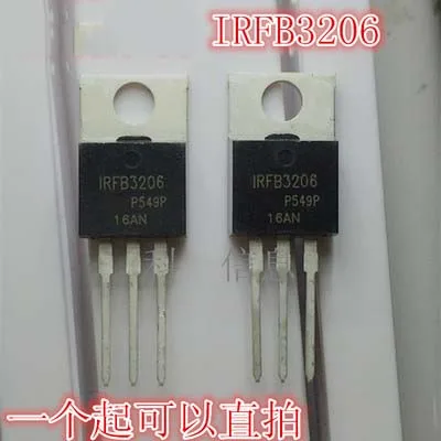 

10pcs/lot IRFB3206 TO-220 FB3206 TO220 IRFB3206PBF IRF3206 MOS 210A 60V In Stock
