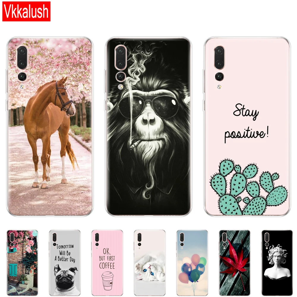Силиконовый чехол для Huawei P20 Lite/Huawei Pro/Huawei P 20 5 84 дюйма|Бамперы| |