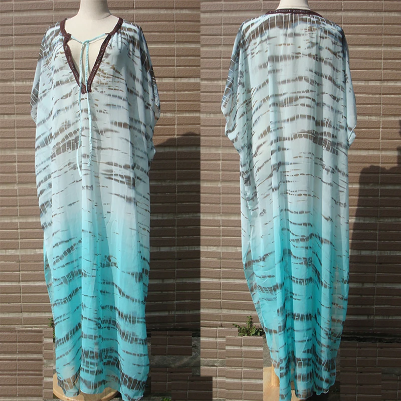 Женское длинное пляжное платье накидка на бикини 2022 саронг туника Пляжная парео |