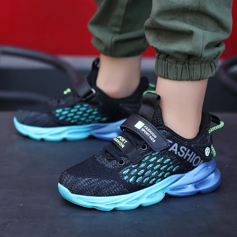 

Jane New Kids Running Sneakers Children Sports Shoes Breathable Mesh Boys Casual Walking Outdoor Lightweight Girls Shoes