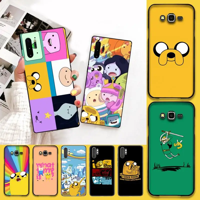 

CUTEWANAN adventure time cute Beemo BMO Jake Finn Lumpy Phone Case For Samsung Note 7 8 9 10 pro Galaxy J7 J8 J6 Plus 2018 Prime
