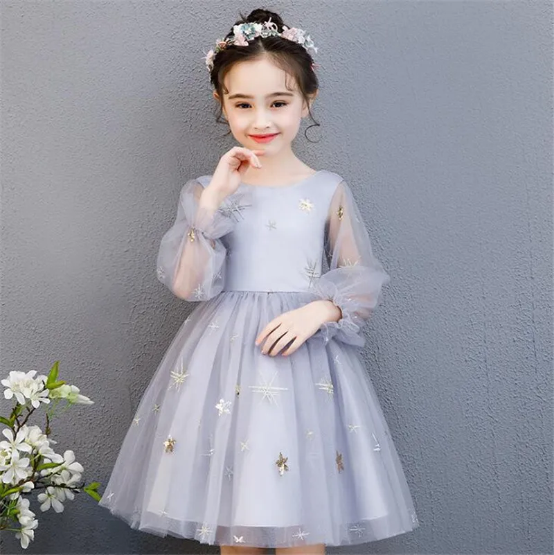 Weoneit/платья для девочек новое милое платье принцессы Одежда маленьких нарядные