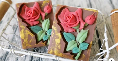 Форма для мыла в виде розы силиконовая форма цветка свечи силиконовые формы