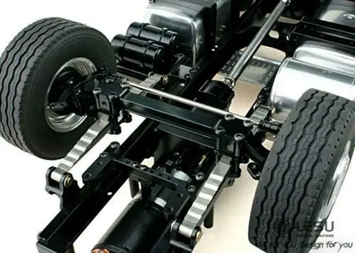 1/14 RC LESU 6*4 Металлическое шасси DIY Her Sca кабина тягач ESC радио THZH0309
