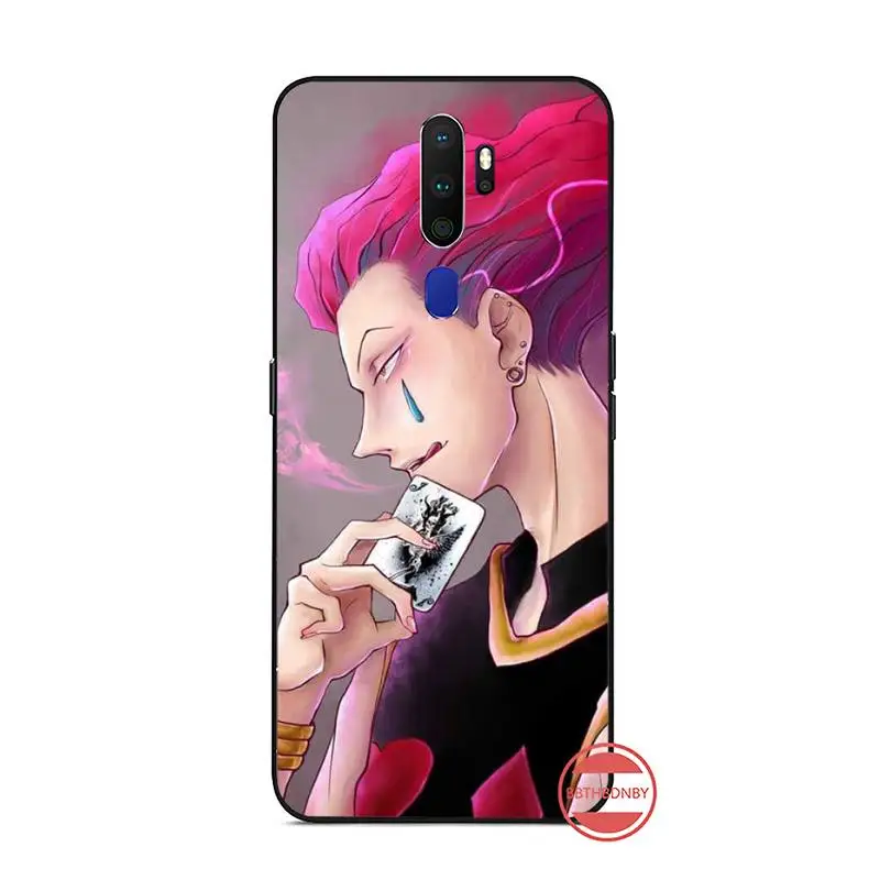 

Hisoka anime HUNTERHUNTER Phone Case For OPPO F 1S 7 9 K1 A77 F3 RENO F11 A5 A9 2020 A73S R15 REALME PRO