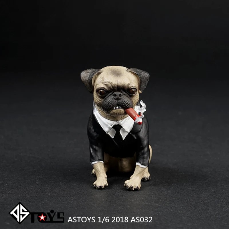 1/6 Scale Starling Cigar Dog Pet Animal Figure Scene For Men in Black MIB Action Figure Collection ASTOYS AS032