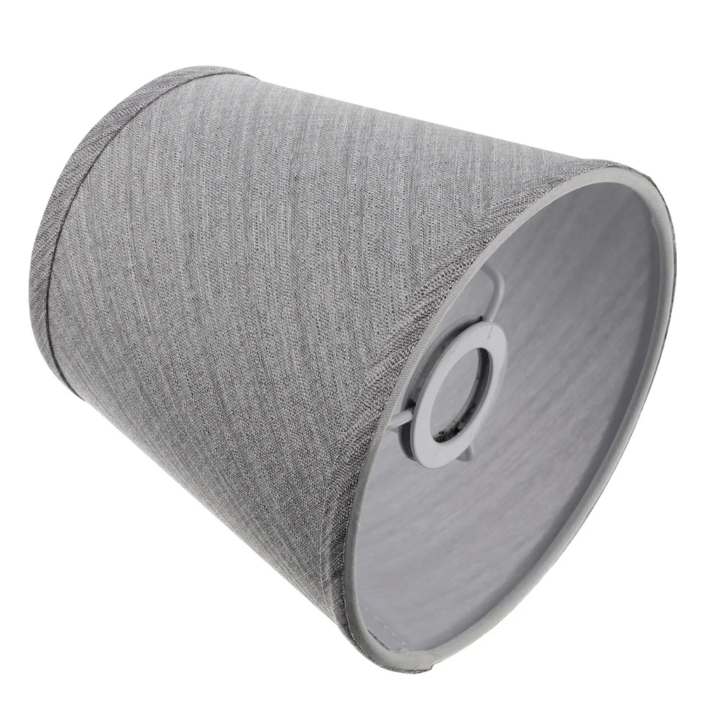 

1 Pc Cloth Lampshade Crystal Ceiling Light Lamp Shade Wall Lamp Supply (Grey)