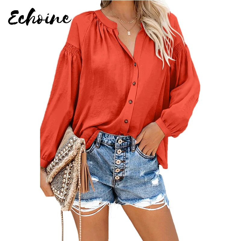 Белая/черная вдохновляющая блузка на пуговицах Женский Топ для отдыха Офисная