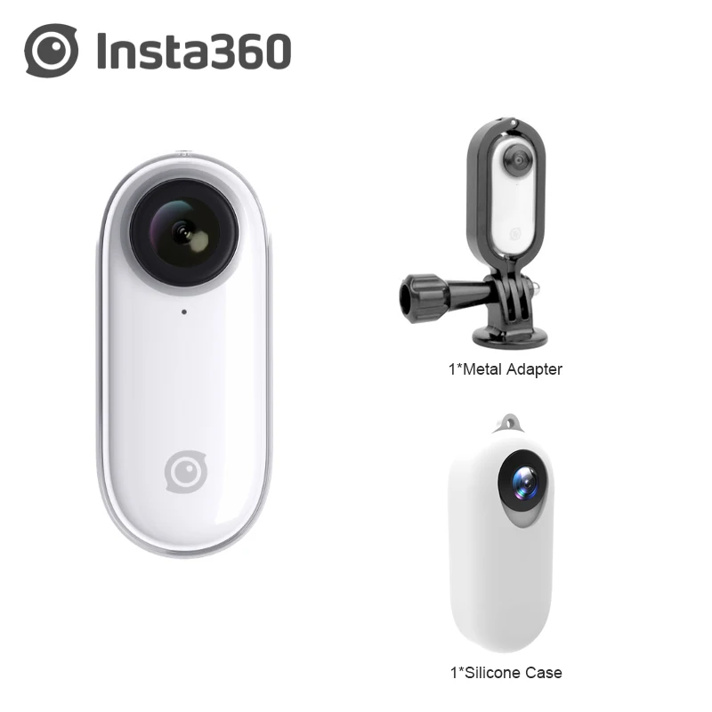 Insta360 GO новая Экшн-камера AI с автоматическим монтажом без рук Insta 360 Go самая маленькая стабилизированная камера для iPhone и Android - Цветной: set4