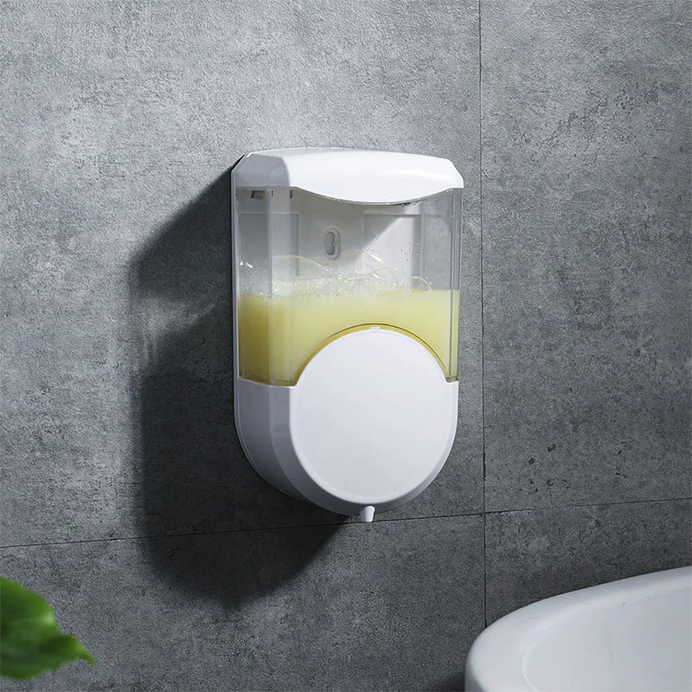 

600ml Infrared Induction Automatic Touchless Home Battery Powered Sensor Hotel Toilet Soap Dispenser Wall Mounted Smart Kitchen