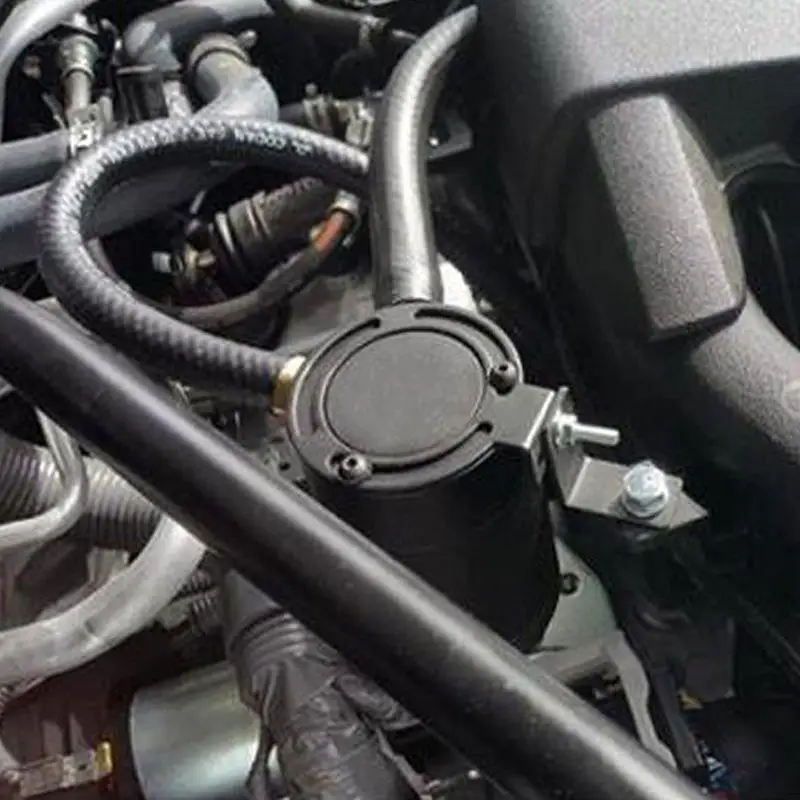 Общий Масляный баллон для автомобиля черный Компактный 3 портовый