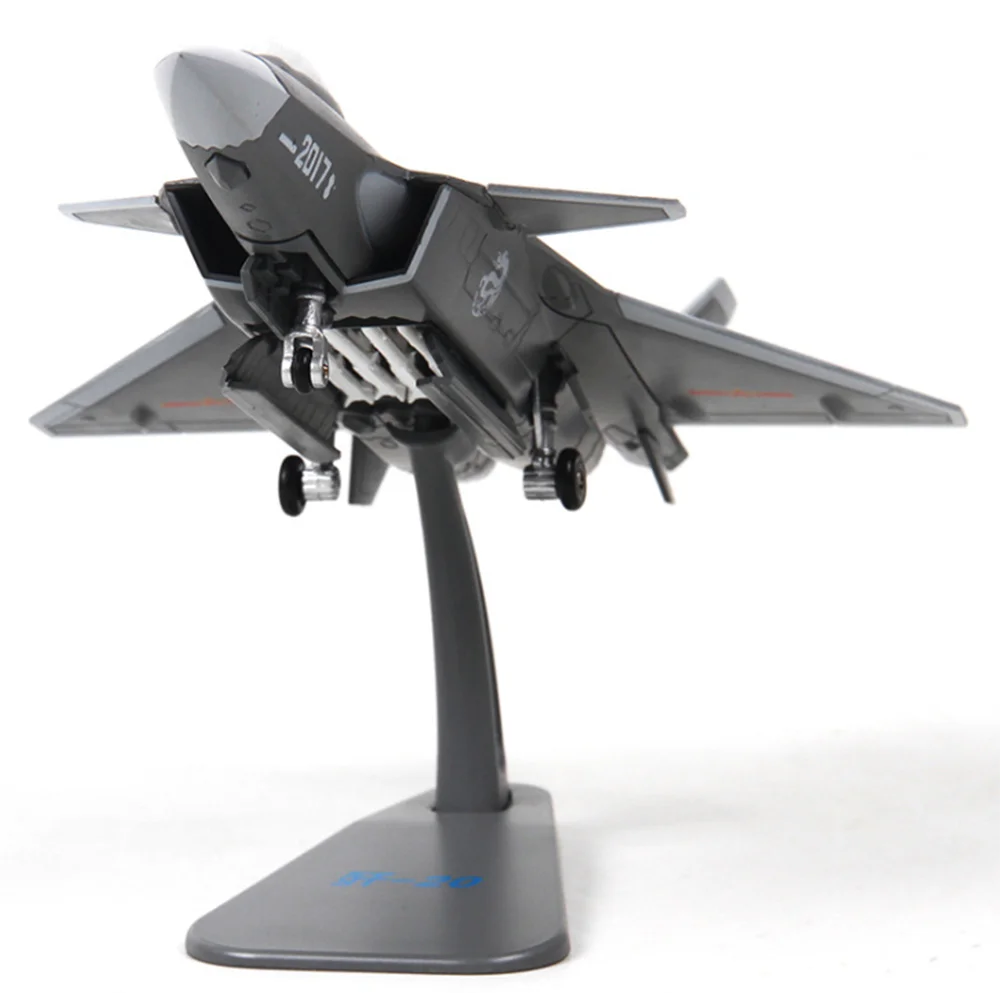 

J20 Military Decoration Aircraft Model Toy Diecast Aircraft Plane Model Alloy kids toys 1/100 Scale AirlineToy