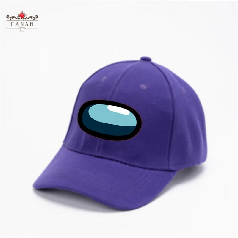 

Baseball Cap Cartoon Game Among Casual Peaked Cap for Women Adjustable Adult Shade Cap Unisex Hip Hop Snapback Hat Fashion