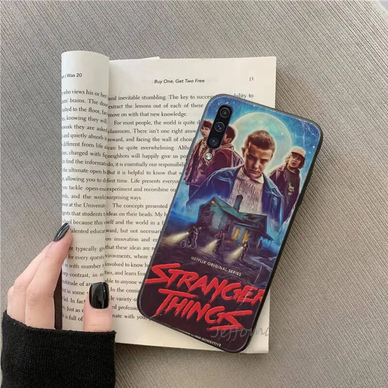 

Stranger things Phone Case For Samsung galaxy S note 7 8 9 10 20 fe edge A 6 10 20 30 50 51 70 lite plus Soft Silicone Funda
