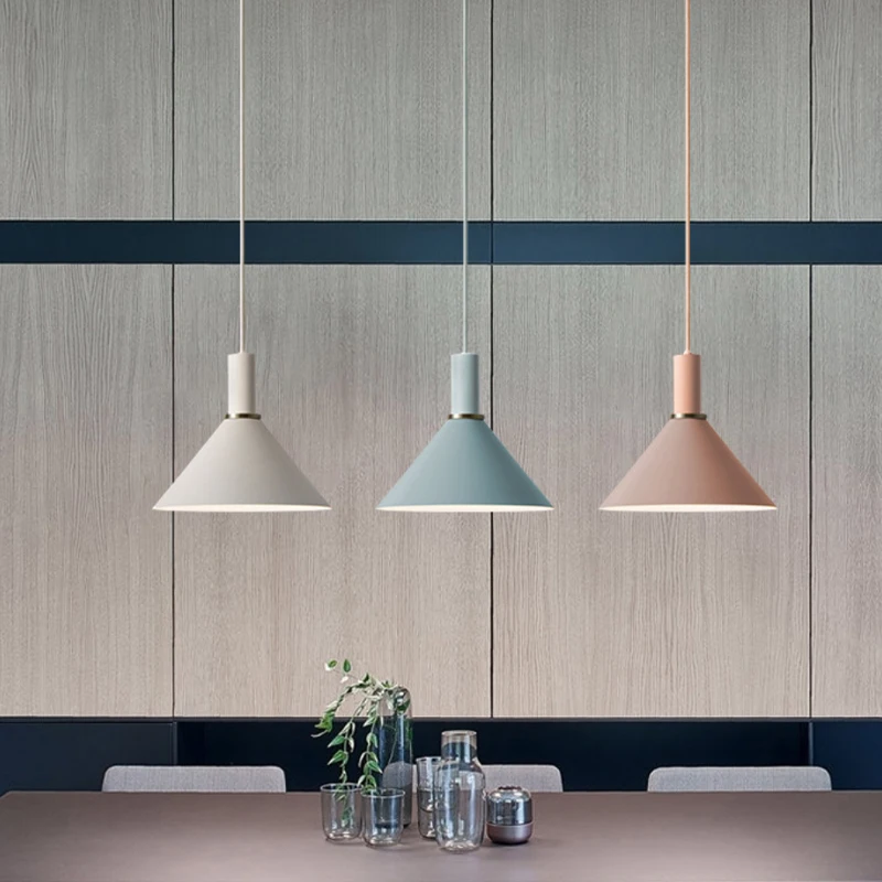 

Macaron small chandelier restaurant bedroom bedside bar table chandelier loft industrial style lightsdiningroom lamps