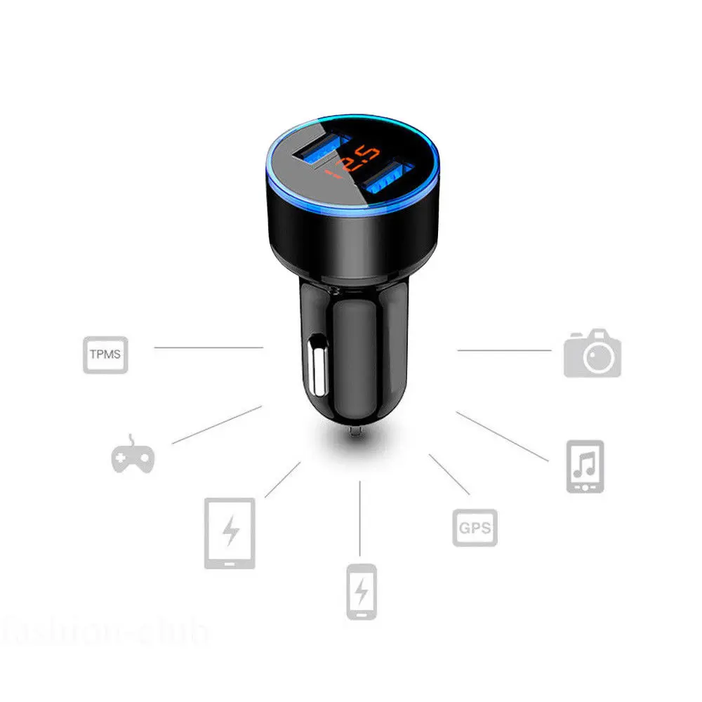 Автомобильное зарядное устройство Palumma 3 1 А 5 В с двумя USB-разъемами