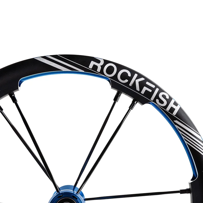 Нажимная велосипедная колесная набор с выемкой Rockfish R6 детский велосипед 85 90 95 мм CNC алюминиевый сплав 12 дюймов